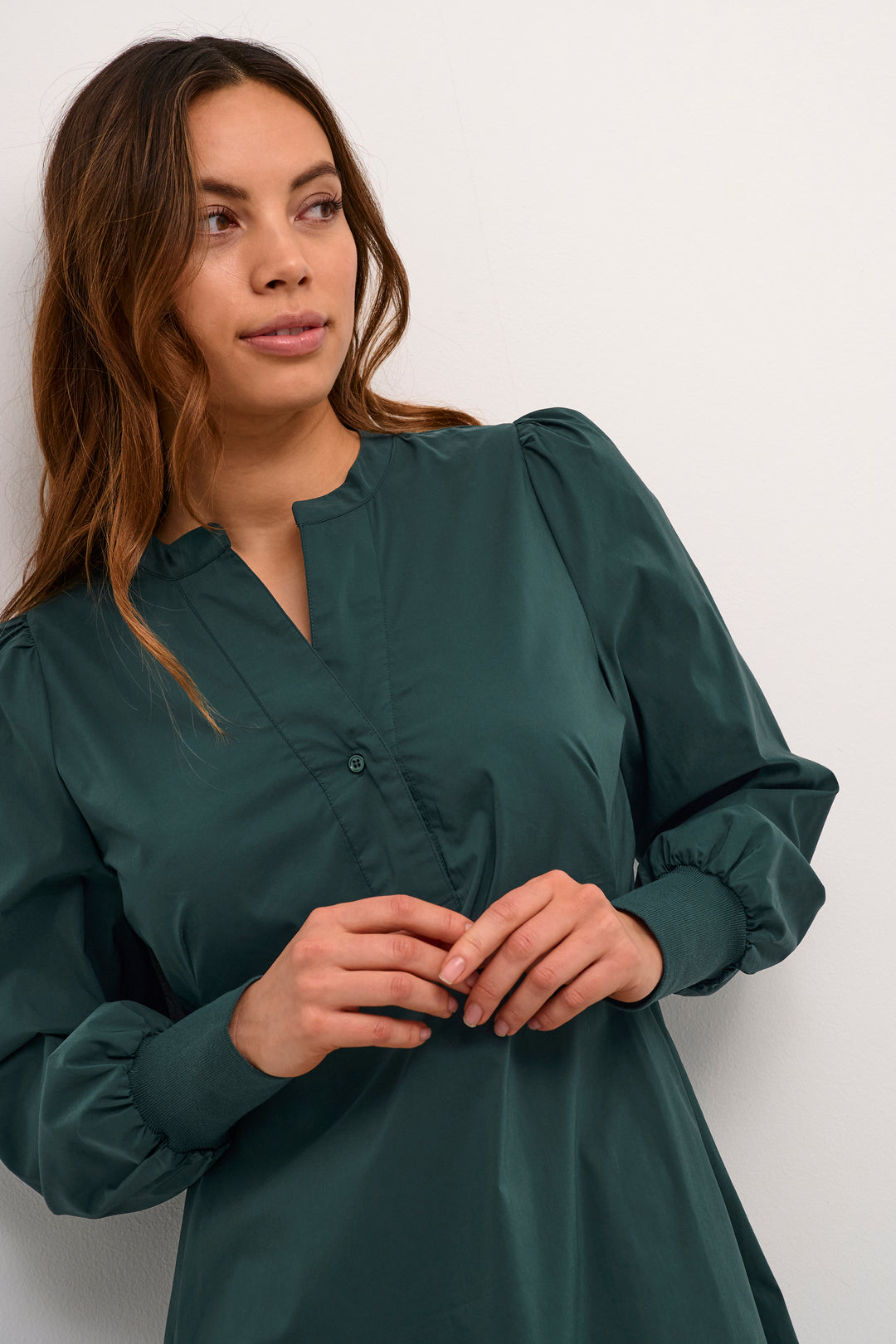 Antoinett Rib Dress Botanical Garden