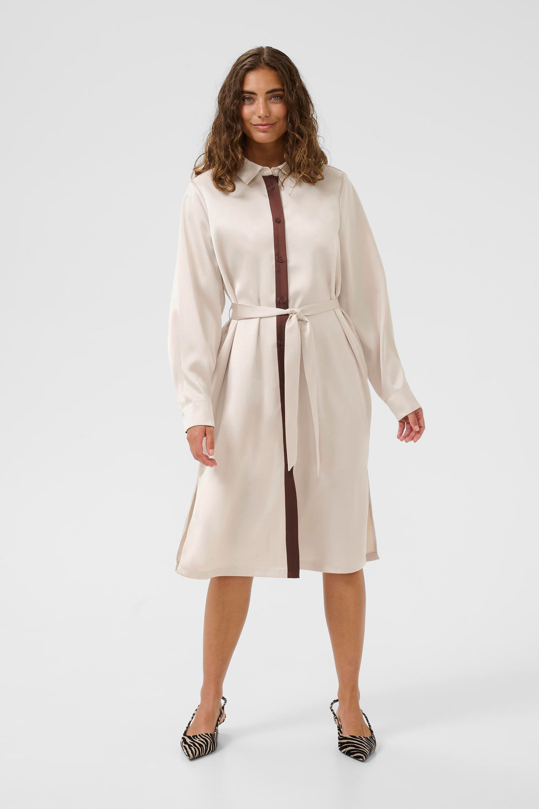 Annabelle Shirt Dress Cream