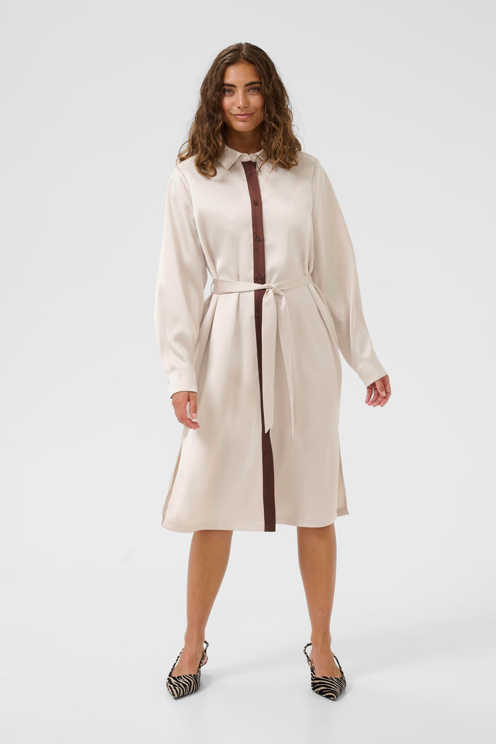 Annabelle Shirt Dress Cream