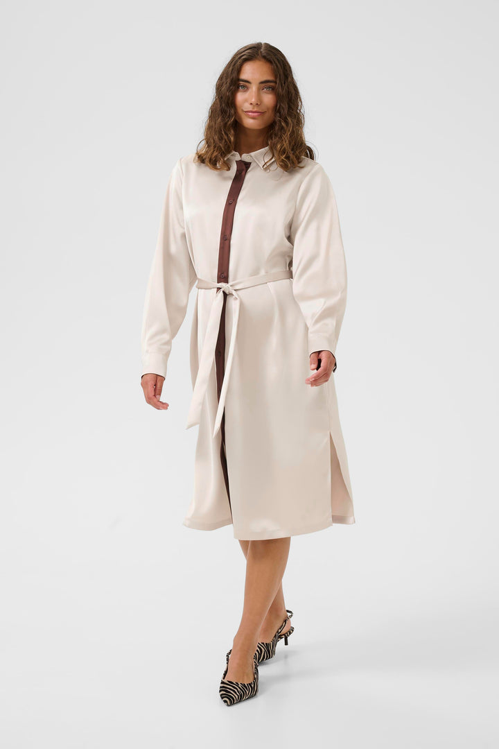 Annabelle Shirt Dress Cream