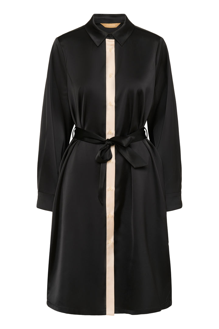 Annabelle Shirt Dress Black