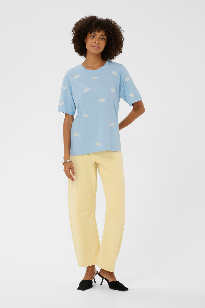 Kissy T-Shirt Powder Blue