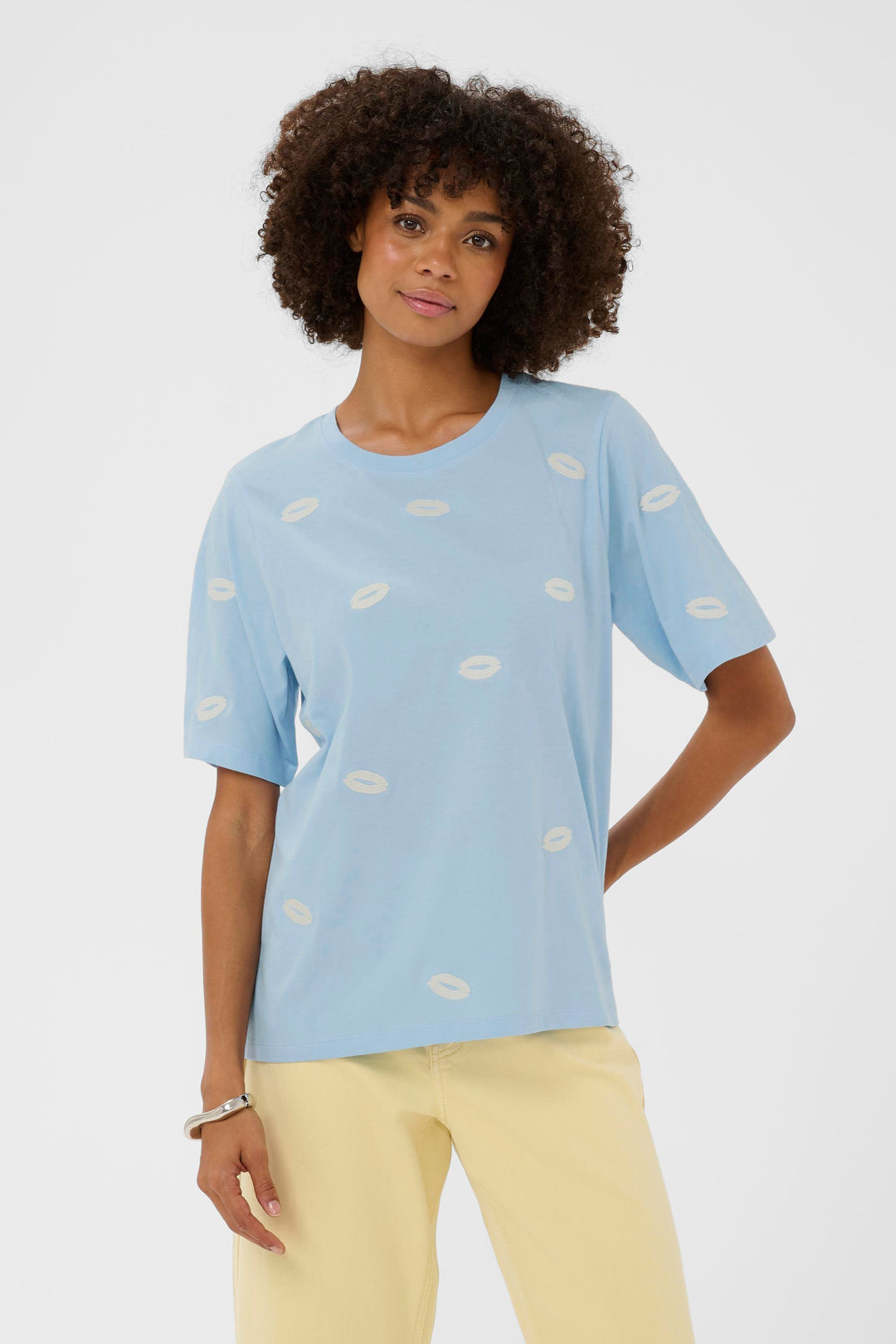 Kissy T-Shirt Powder Blue