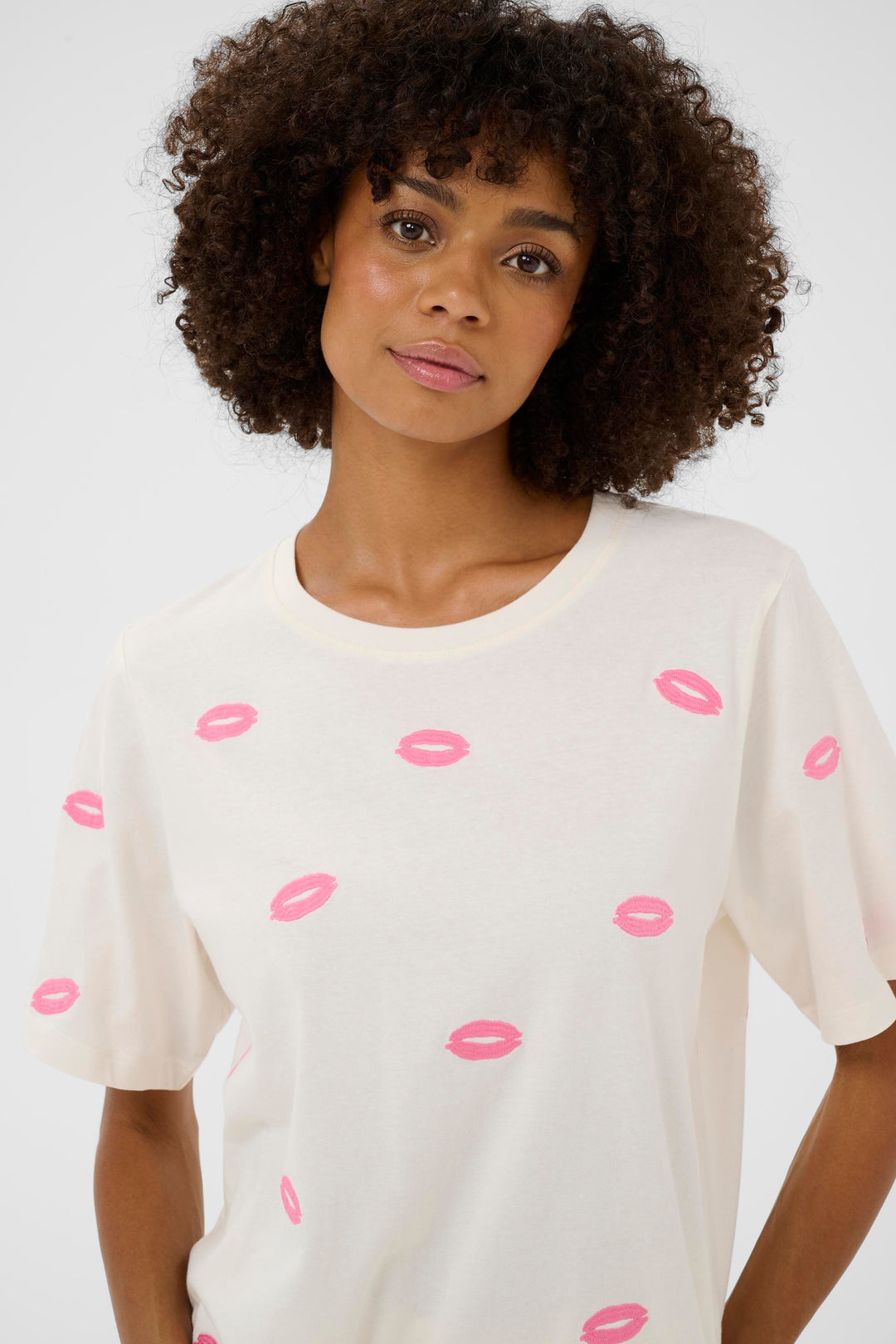 Kissy T-Shirt Spring Gardenia