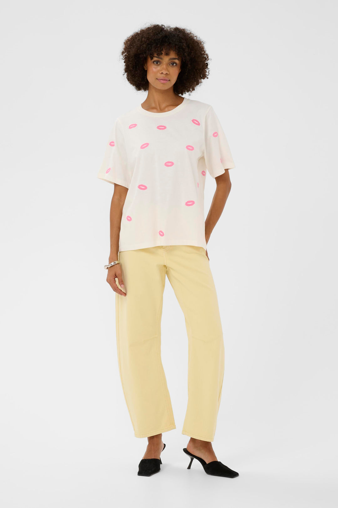 Kissy T-Shirt Spring Gardenia