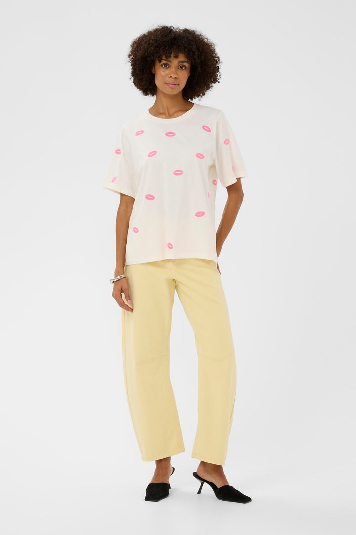 Kissy T-Shirt Spring Gardenia
