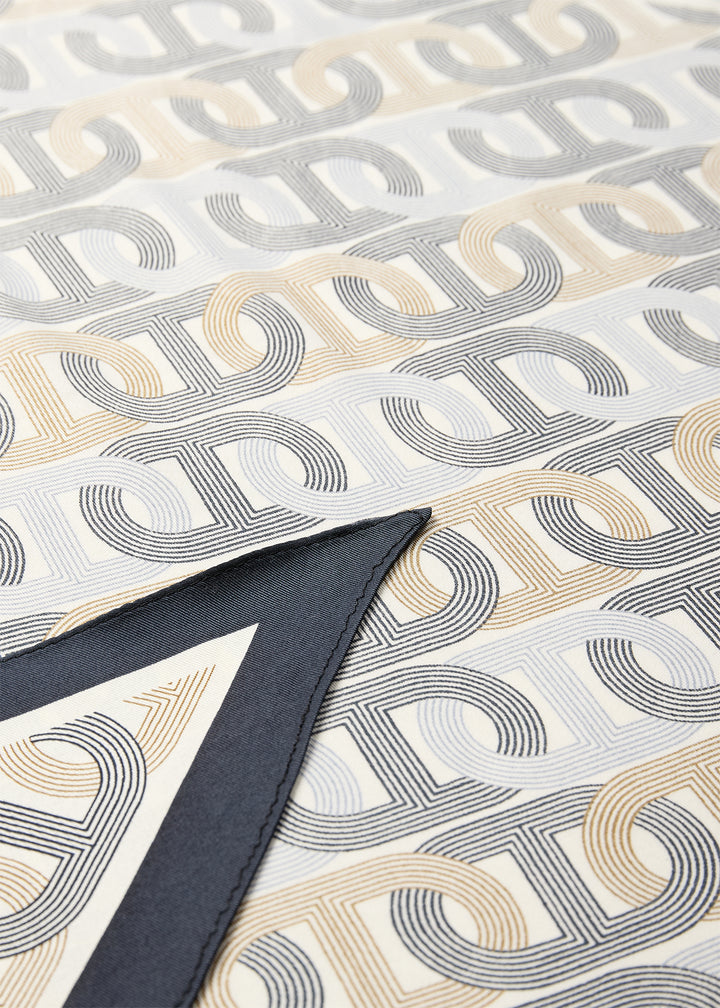 Hansina Neck Scarf Navy
