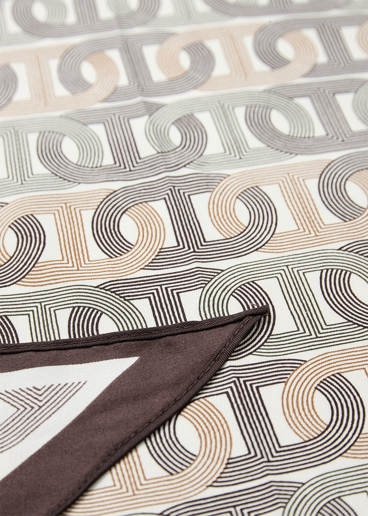 Hansina Neck Scarf Brown