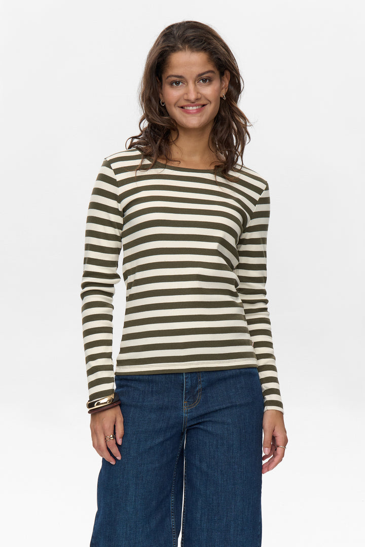 Mixie Long Sleeve Top Green