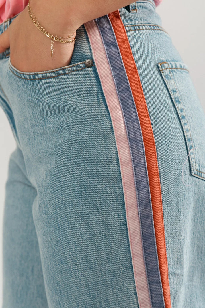 Malaga High Rise Wide Leg Jeans