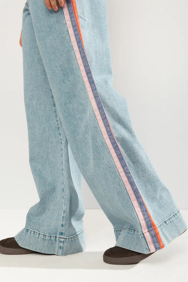 Malaga High Rise Wide Leg Jeans