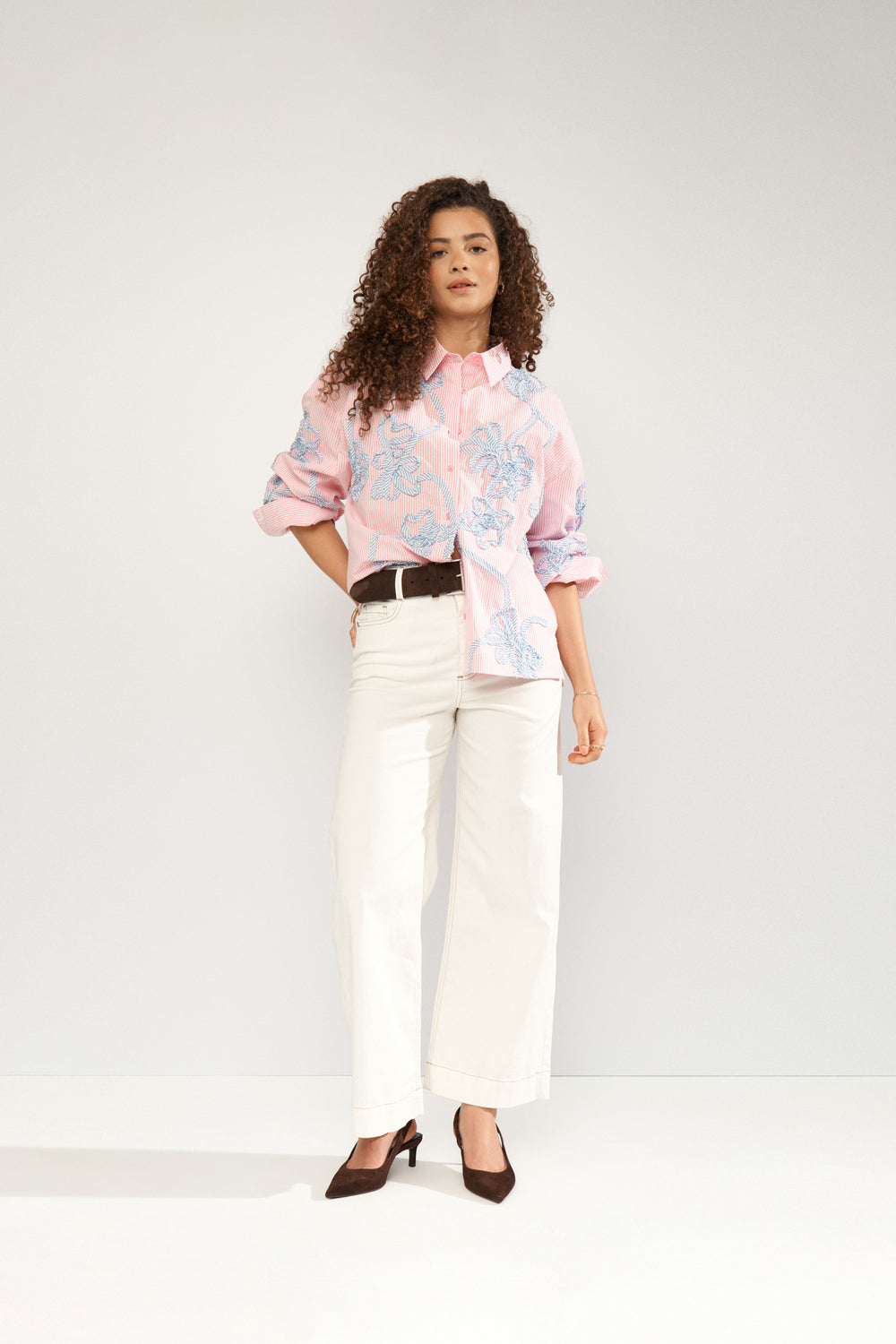 Emelia Oversized Shirt Pink