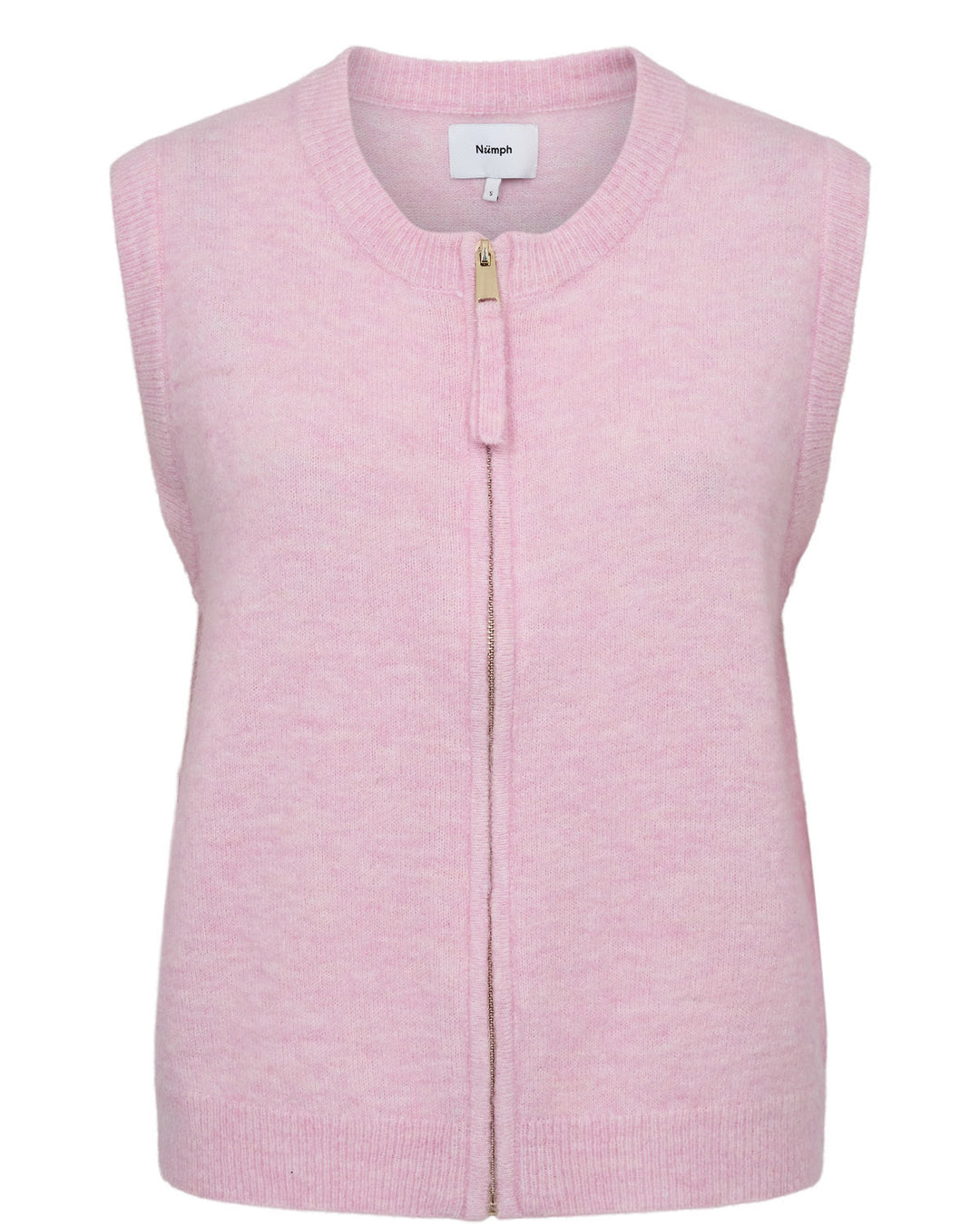 Fuette Zip Vest Pink