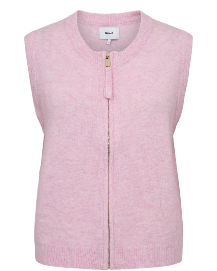 Fuette Zip Vest Pink