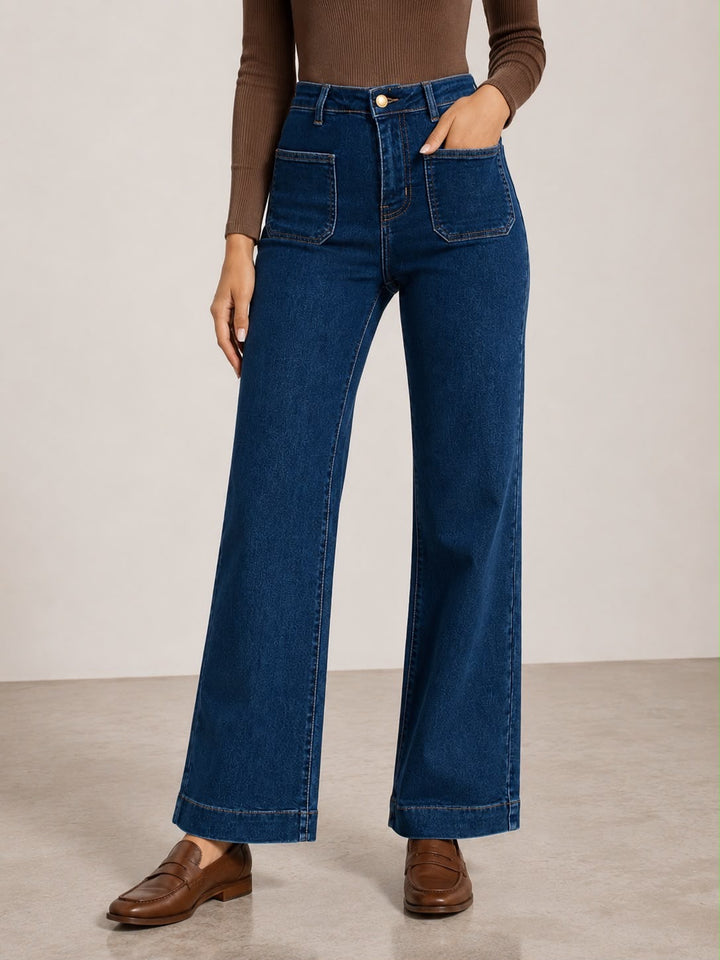 Folyrose Wide Leg Jeans