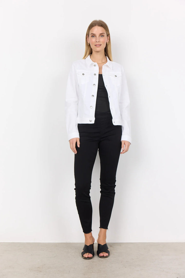 Erna 2 Denim Jacket White