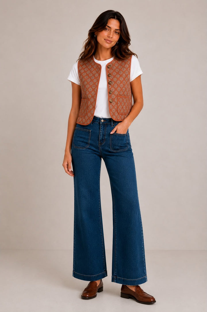 Folyrose Wide Leg Jeans