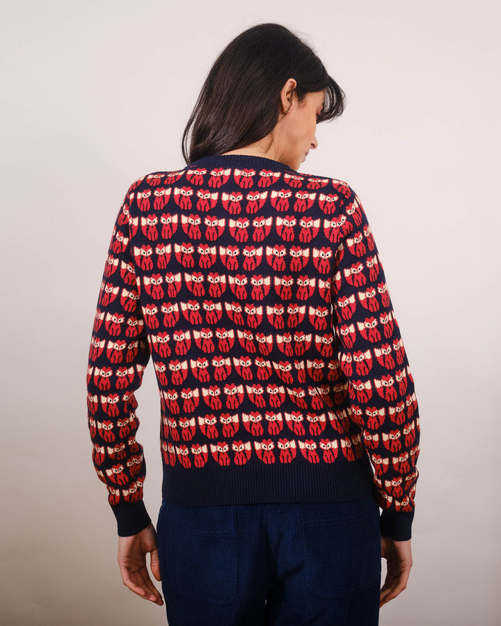 Crew Fox Sweater