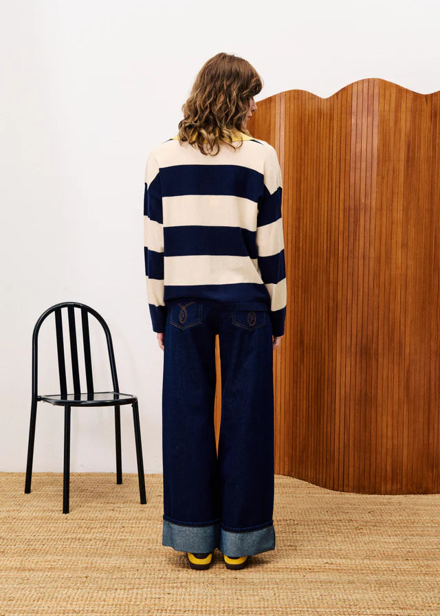 Suki Jeans Dark Blue