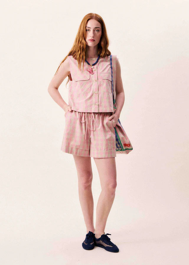 Aurora Vest Pink