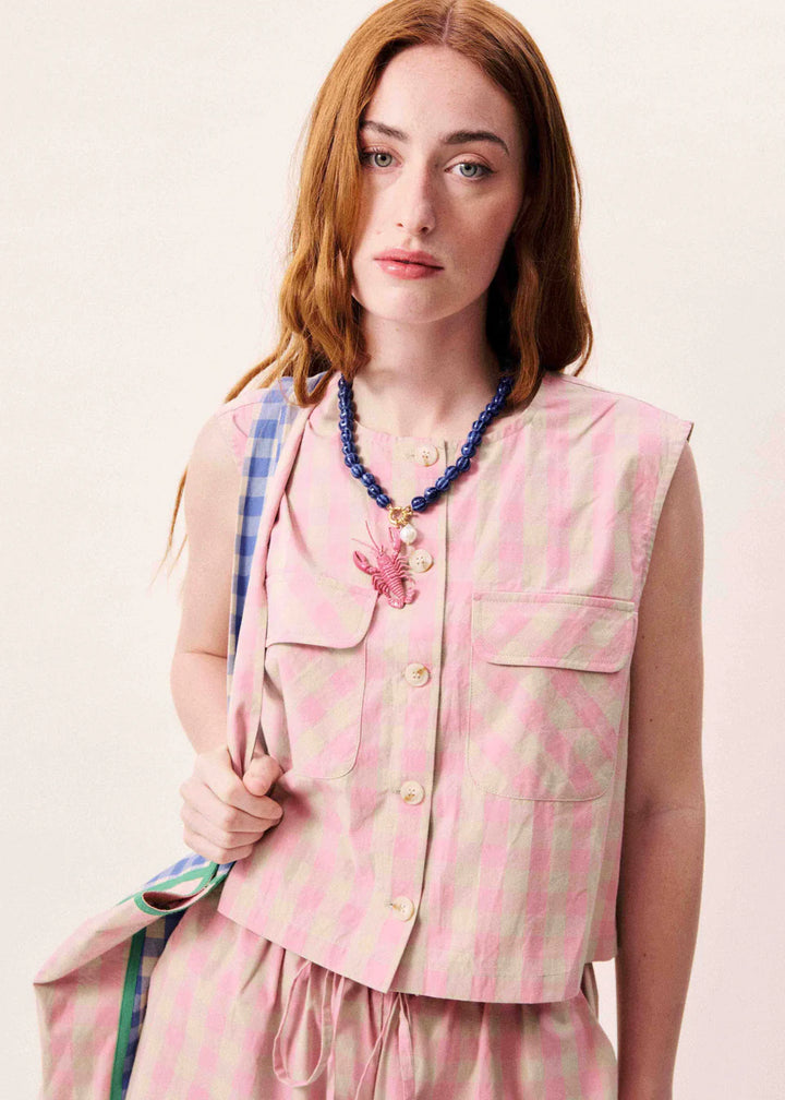 Aurora Vest Pink