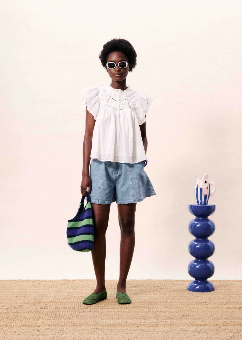 Khoi Denim Shorts