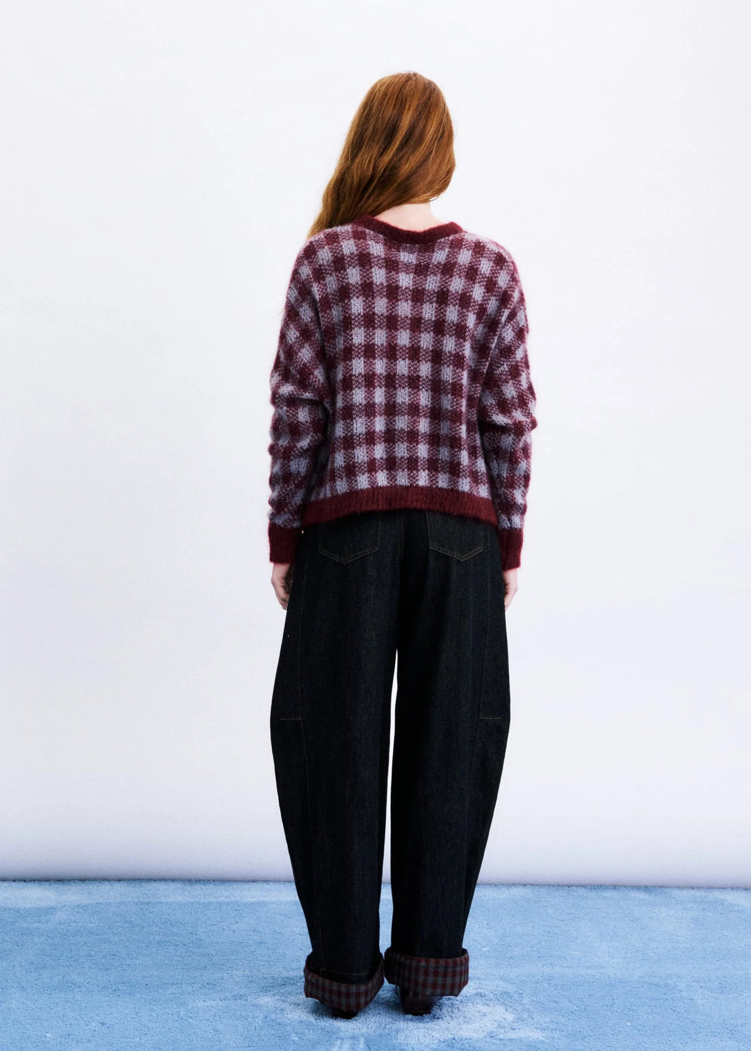 Aomori Bordeaux Cardigan