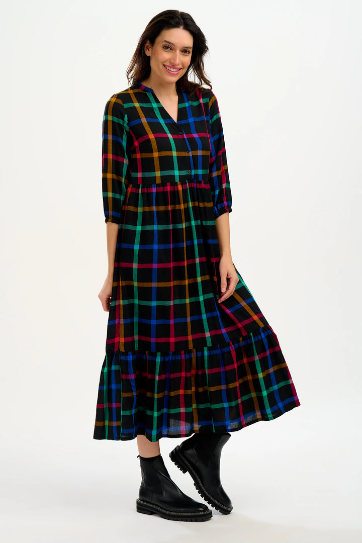 Uri Midi Smock Dress