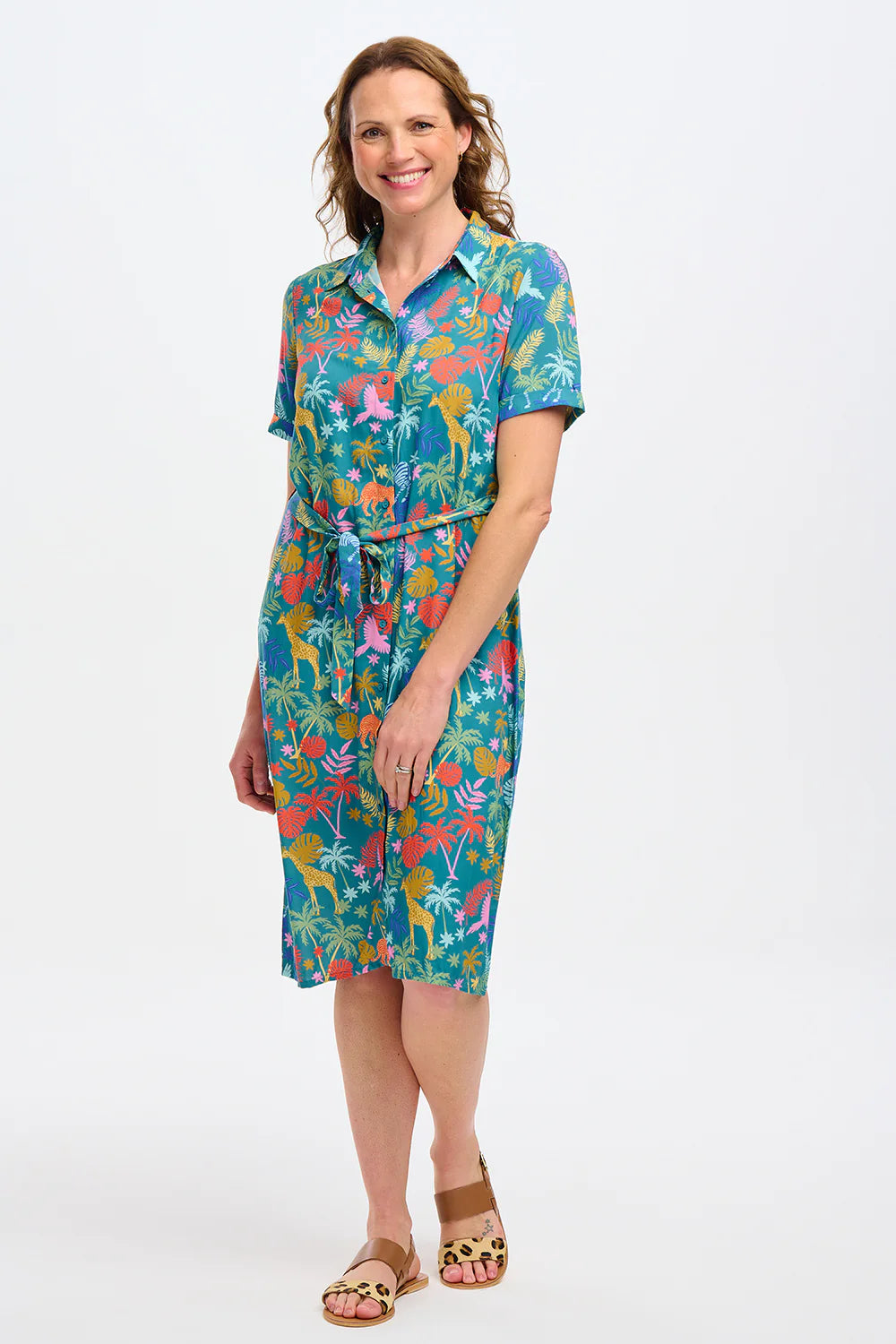 Justine Midi Shirt Dress