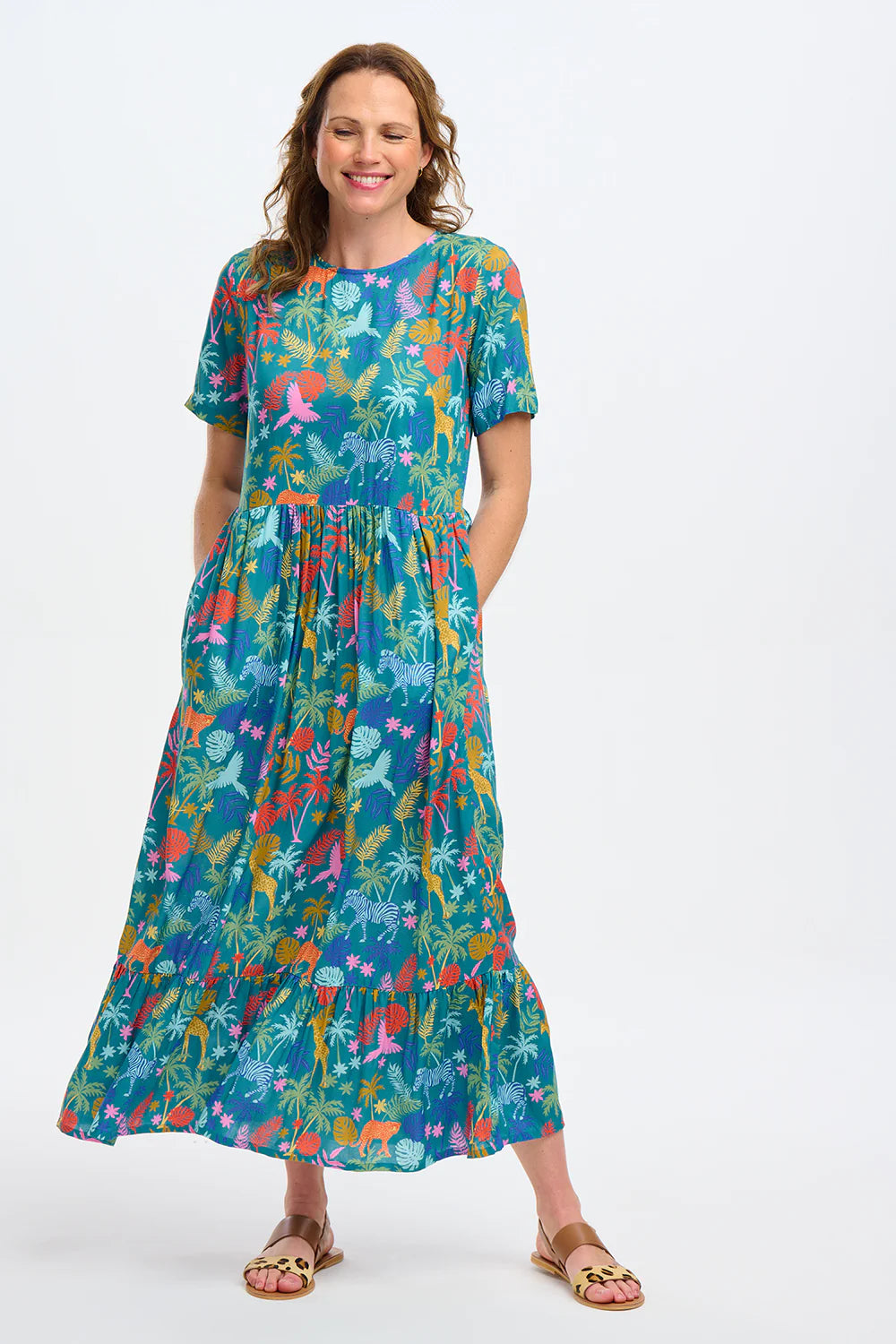 Vicky Maxi Smock Dress