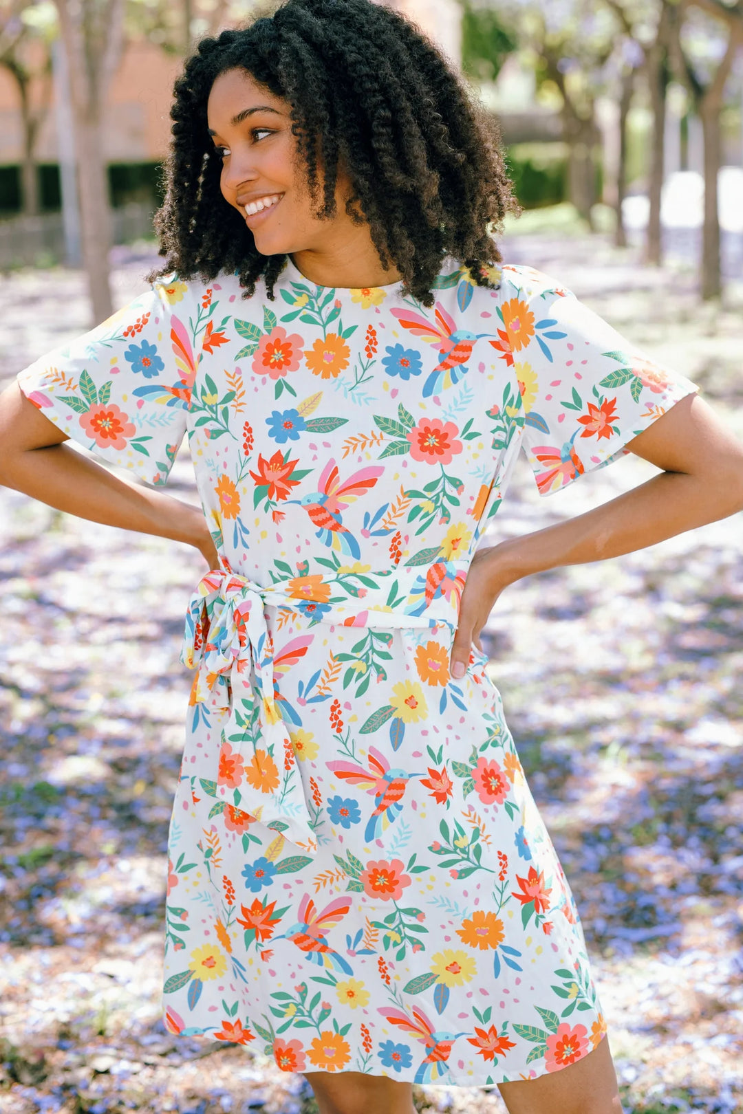 Orchid Mini Dress