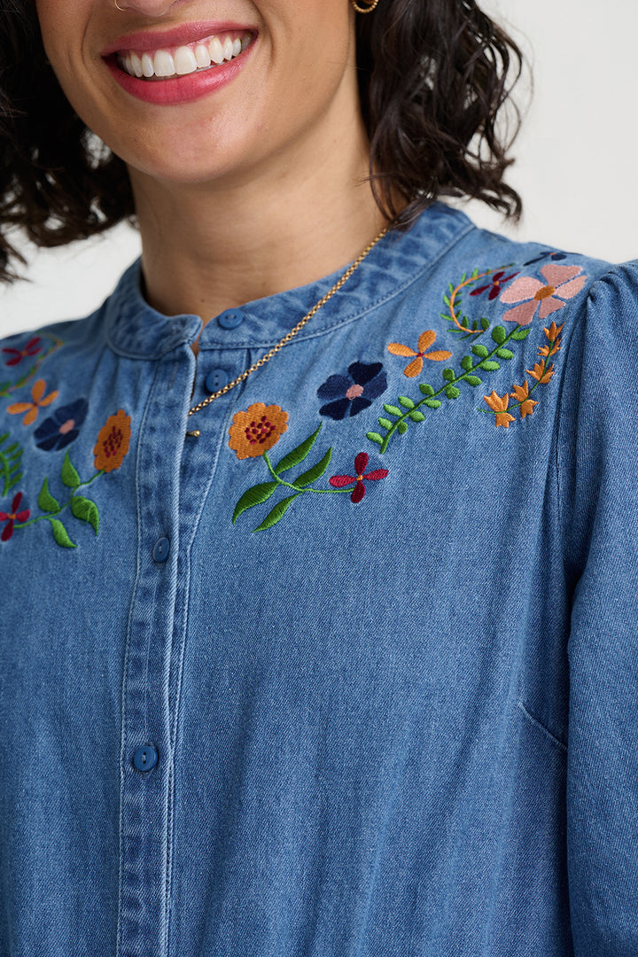 Ivana Midi Shirt Dress