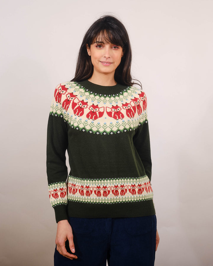 Fairisle Fox Sweater