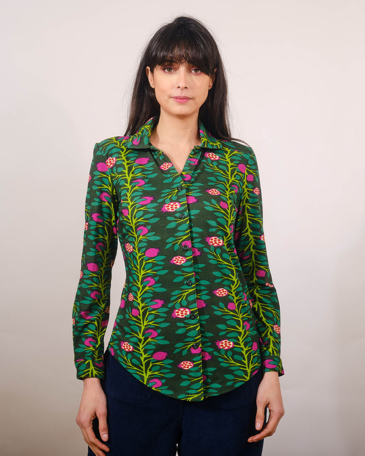 Felice Blouse Pomegranate