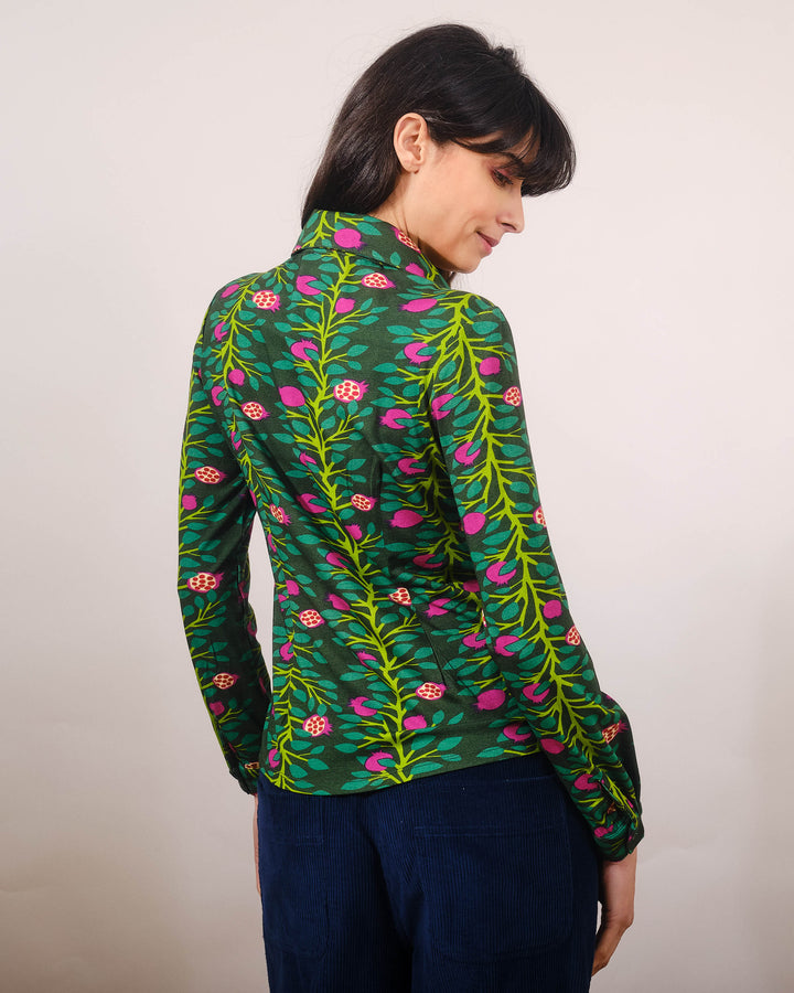 Felice Blouse Pomegranate
