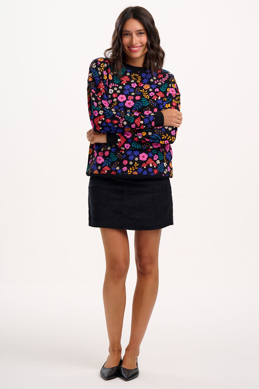 Noah Sweatshirt Toadstool Floral