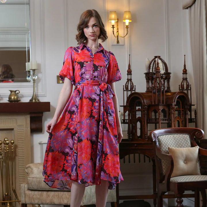 Ida Midi Dress Multi