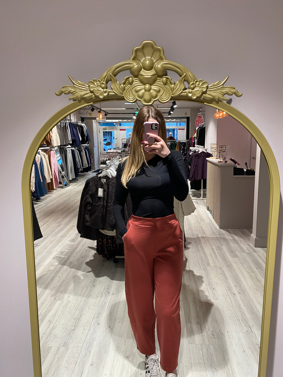 Kate Barrel Pants Cowhide