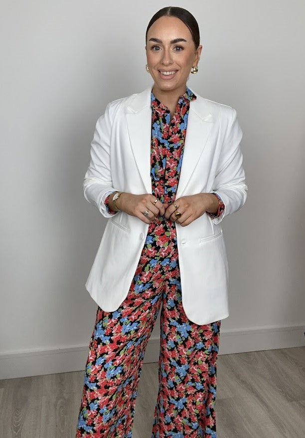 Kate Oversized Blazer Cloud Dancer