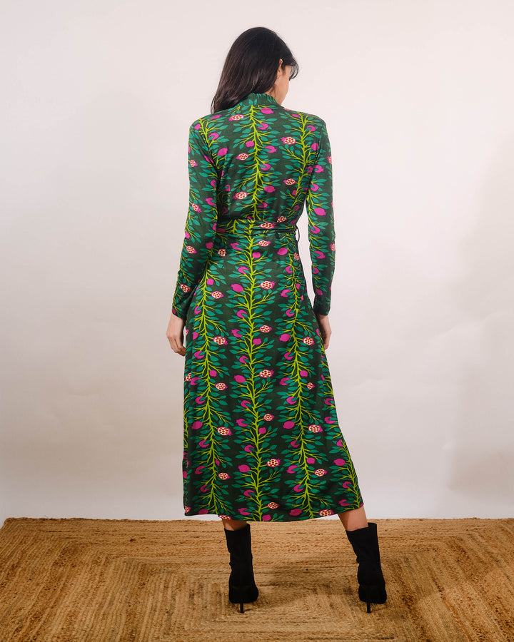 Ivy Dress Pomegranate