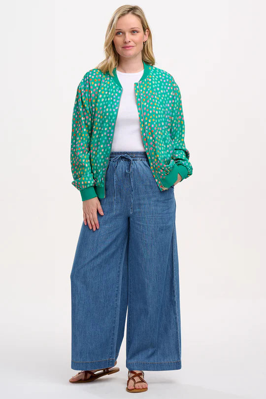 Bobbi Bomber Jacket Green