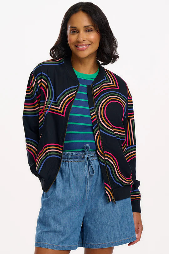 Bobbi Bomber Jacket Black