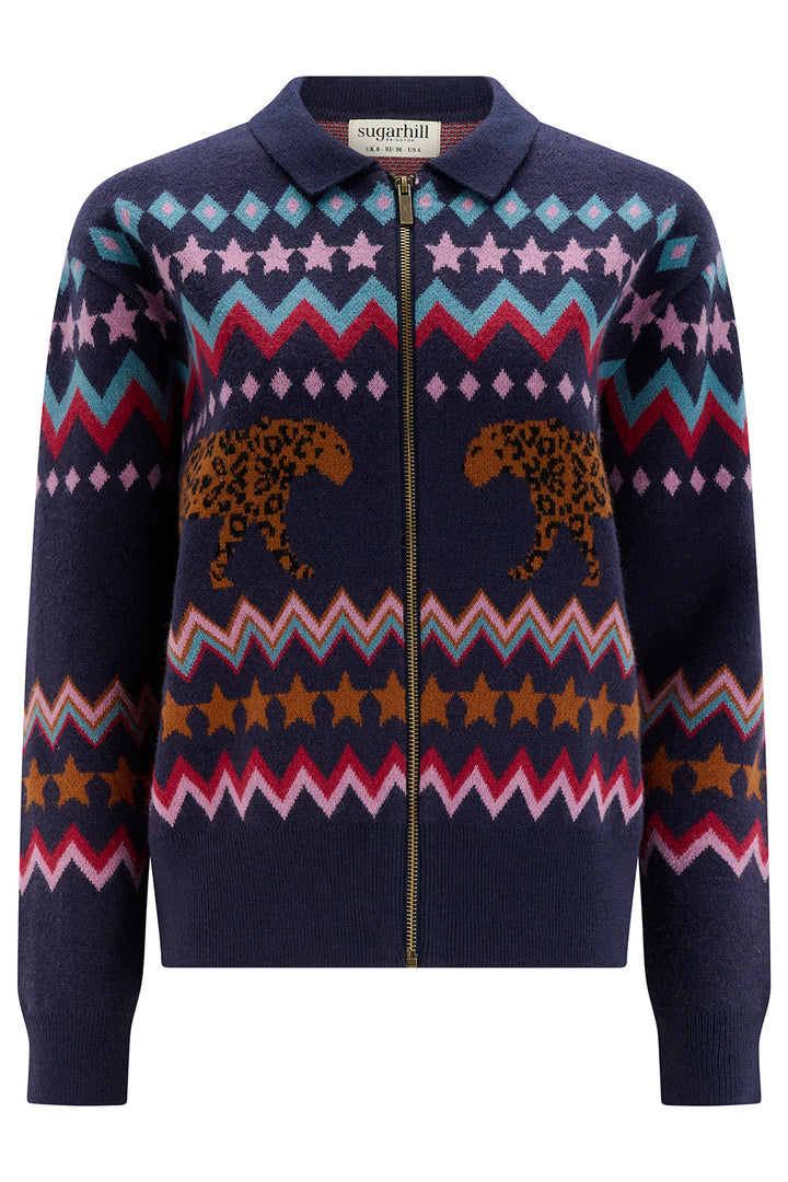 Katlin Knitted Bomber Jacket