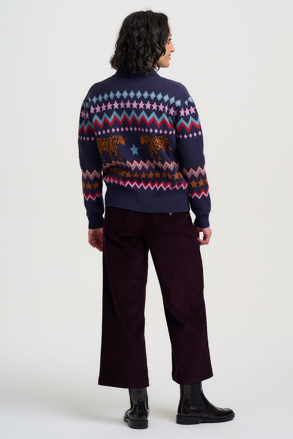 Katlin Knitted Bomber Jacket