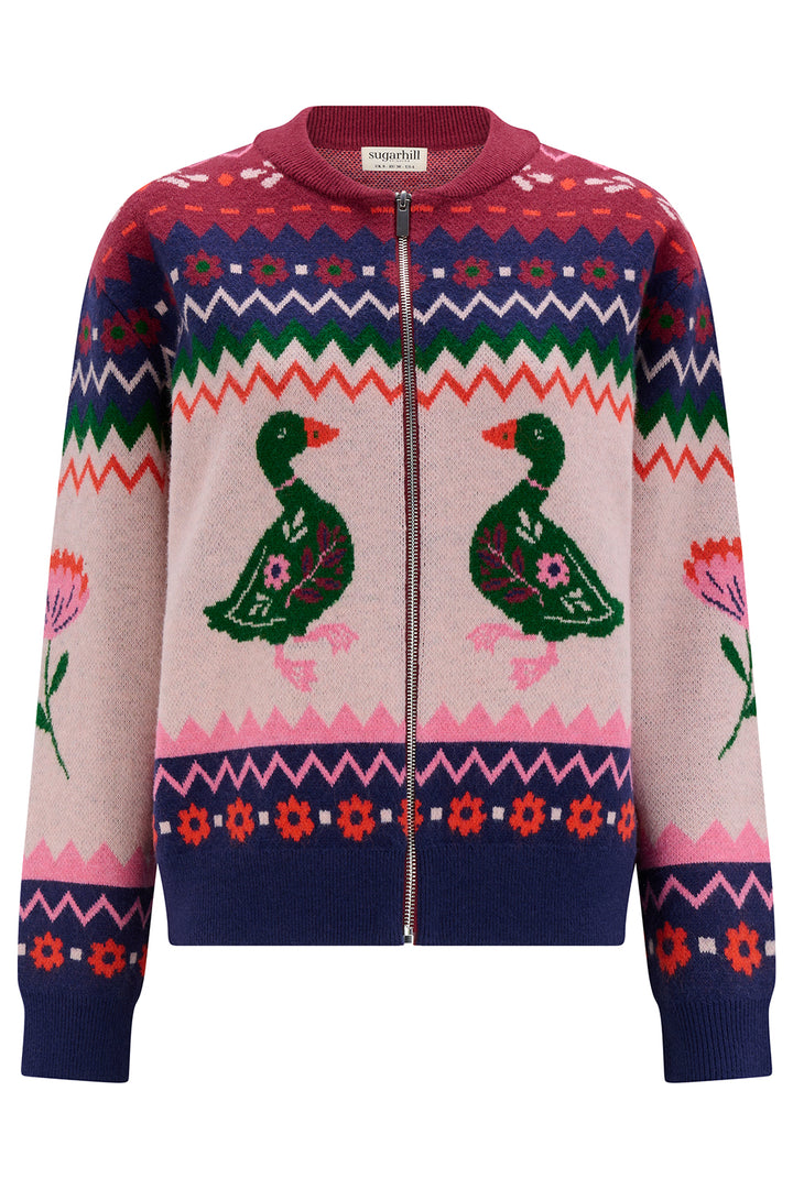 Solana Knitted Bomber Jacket
