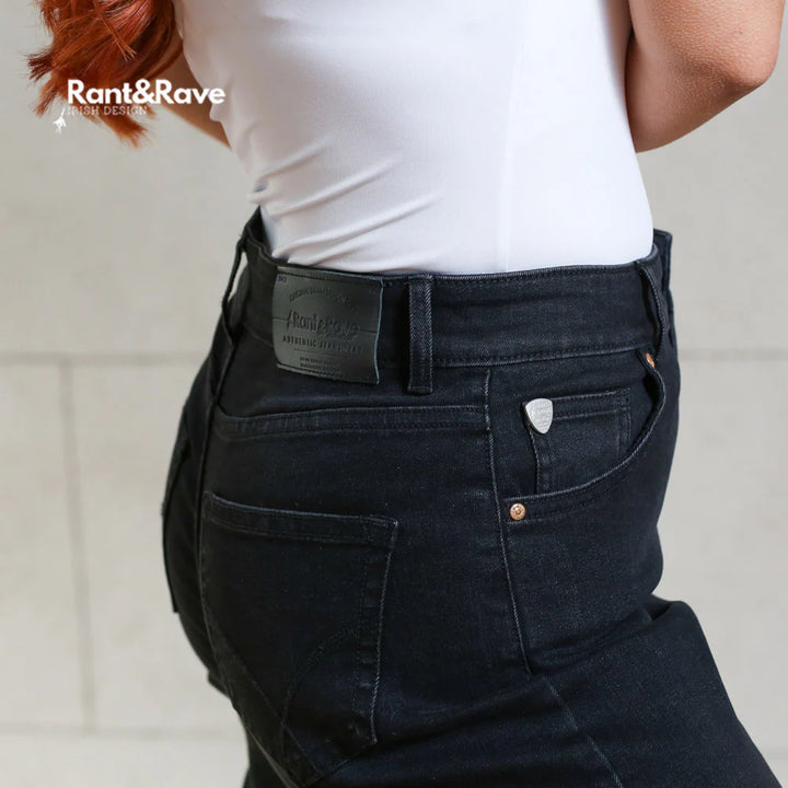 Kane Mom Jeans Black