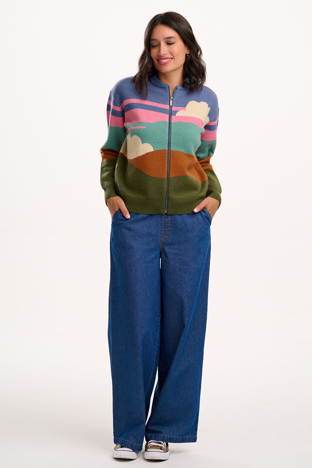 Solana Knitted Bomber