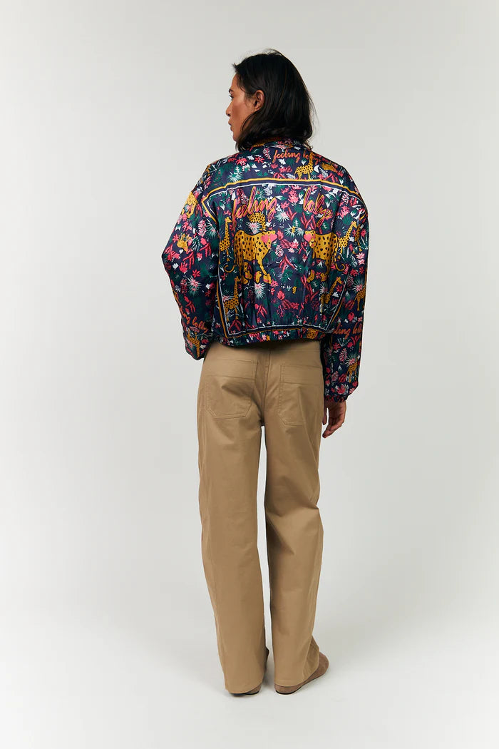 Lama Jacket Multi Colour Tiger Print