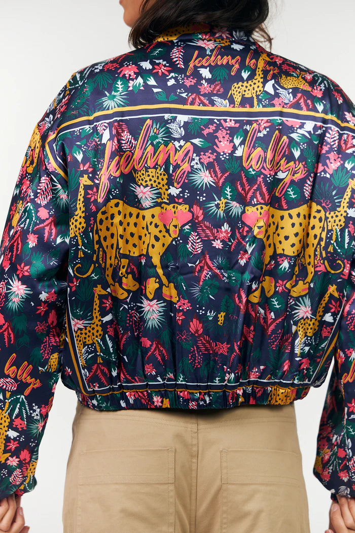 Lama Jacket Multi Colour Tiger Print