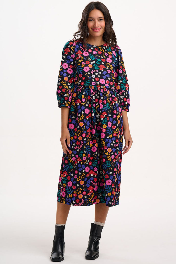Maria Midi Smock Dress